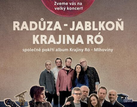 Velký koncert Radůza, Jablkoň a Krajina Ró